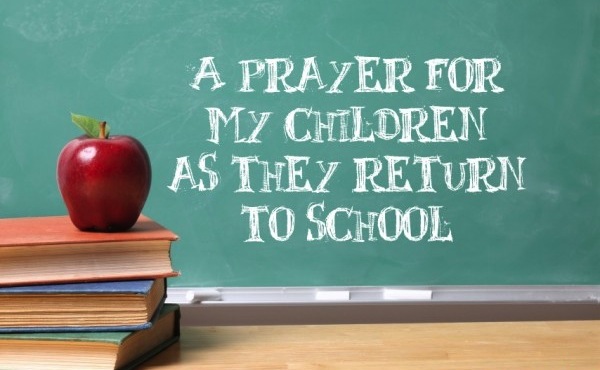 Back To School Includes Prayer - The Sanctuary. God is here.
